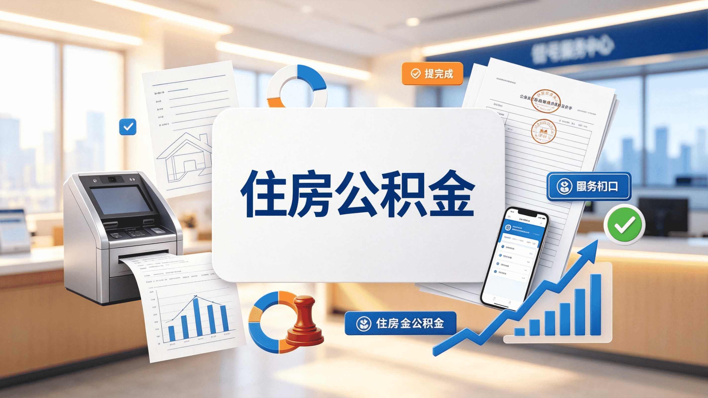 公积金代办费用在福州办理，5个步骤搞定